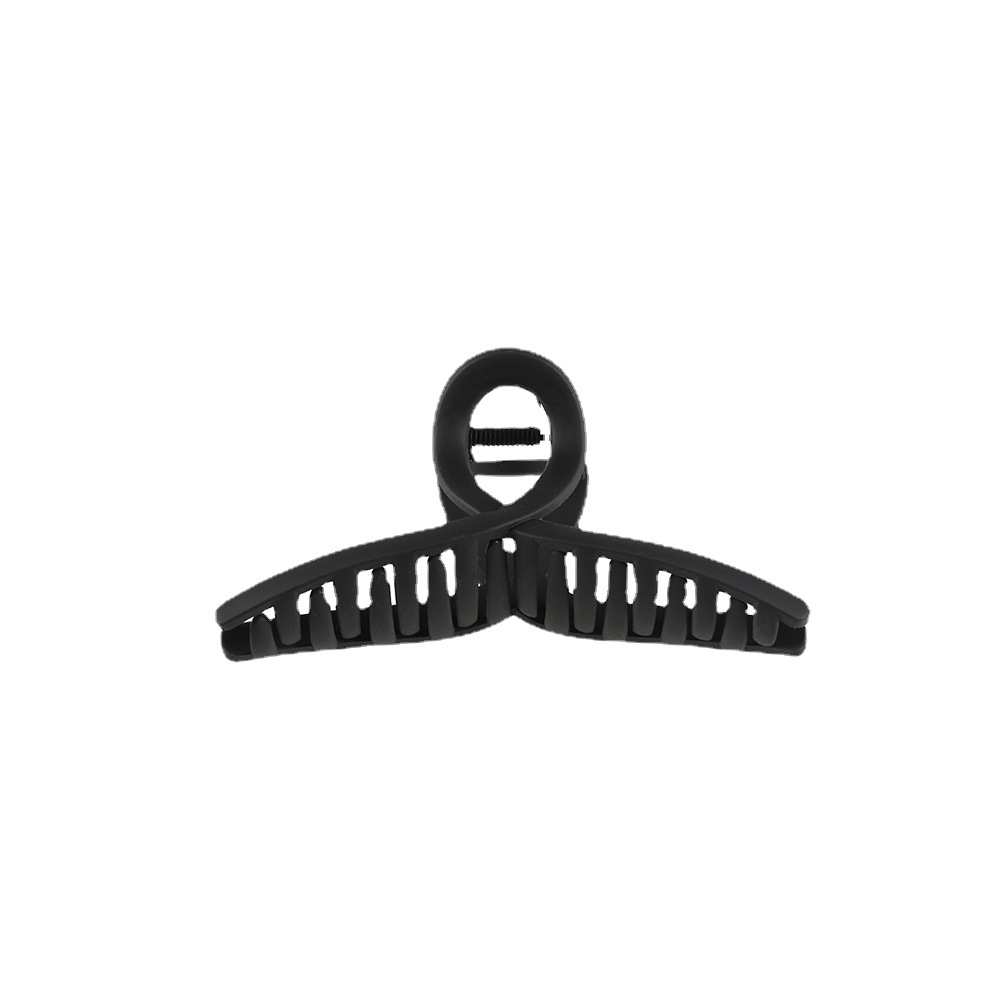 Qiyue large cross hair clips, ins high-end style, hairpin, back of the head, shark clip, women's hair clip, hair accessory wholesale Item Picture