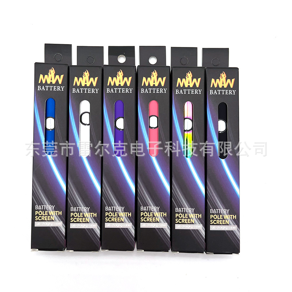 Preheating battery MAW display battery digital display key voltage regulation type-c soldering iron battery details Picture