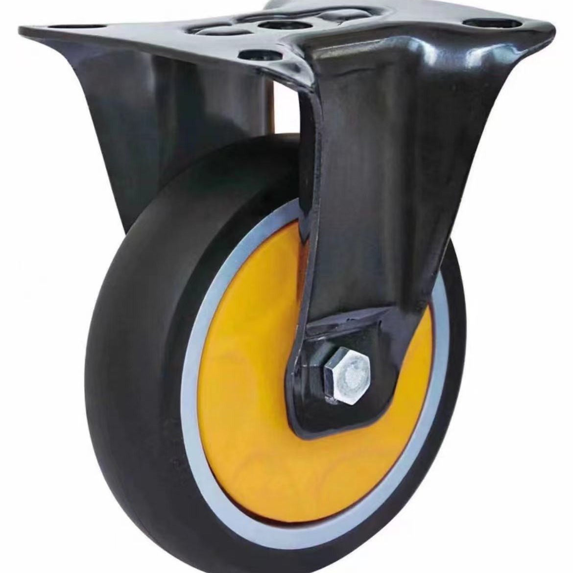 Flatbed carts, iron plate carts, silent hand-pulled carts, folding lightweight trolleys, handcarts, cargo handling carts, thickened and heavier Application Scenario