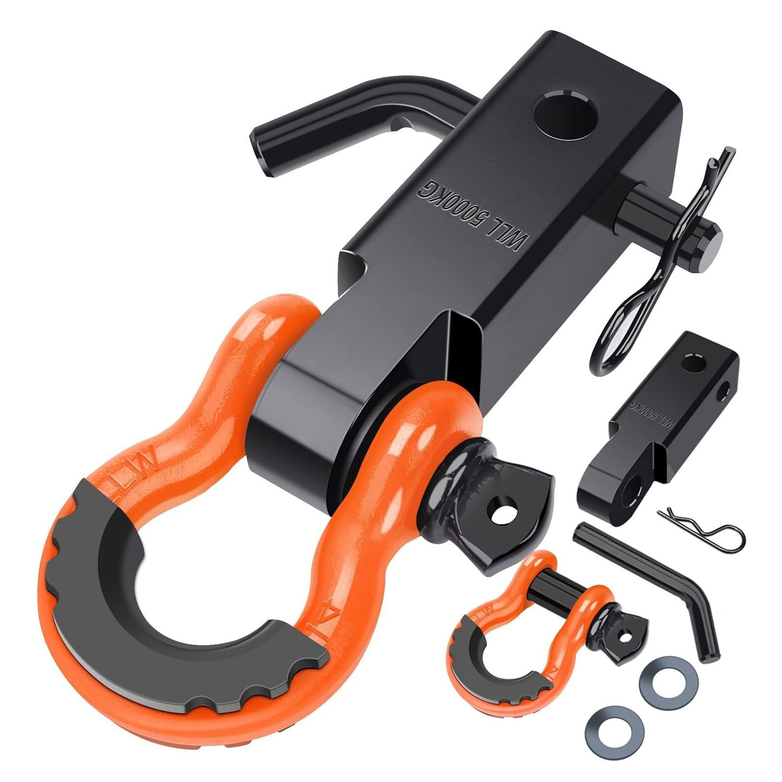 Cross-border best-selling trailer arm, auto parts, trailer magic tool, trailer shackle, solid trailer device, carbon steel trailer arm, black Application Scenario