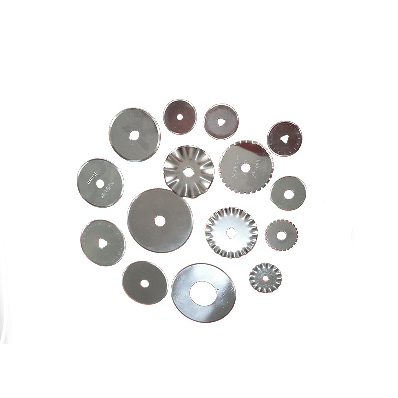 Circular knife blades, slitting circular blades, slitting blades, slitting machine blades, food plastic film paper tube machine blades Item Picture