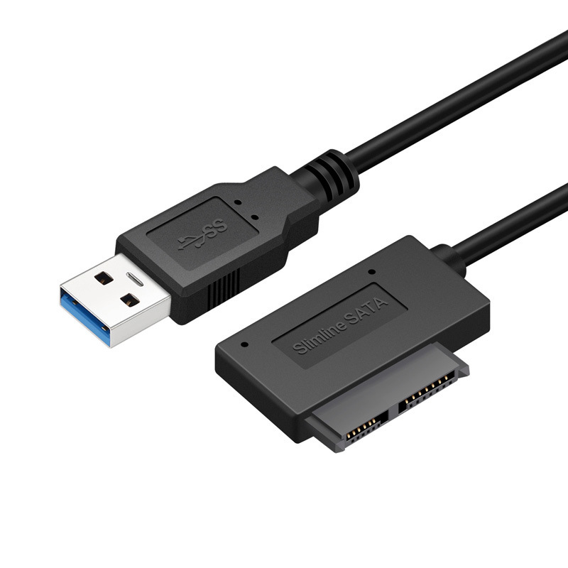 USB3.0 to SATA7+ 6-pin Easy Drive cable notebook optical drive to USB cable SATA optical drive to USB full figure