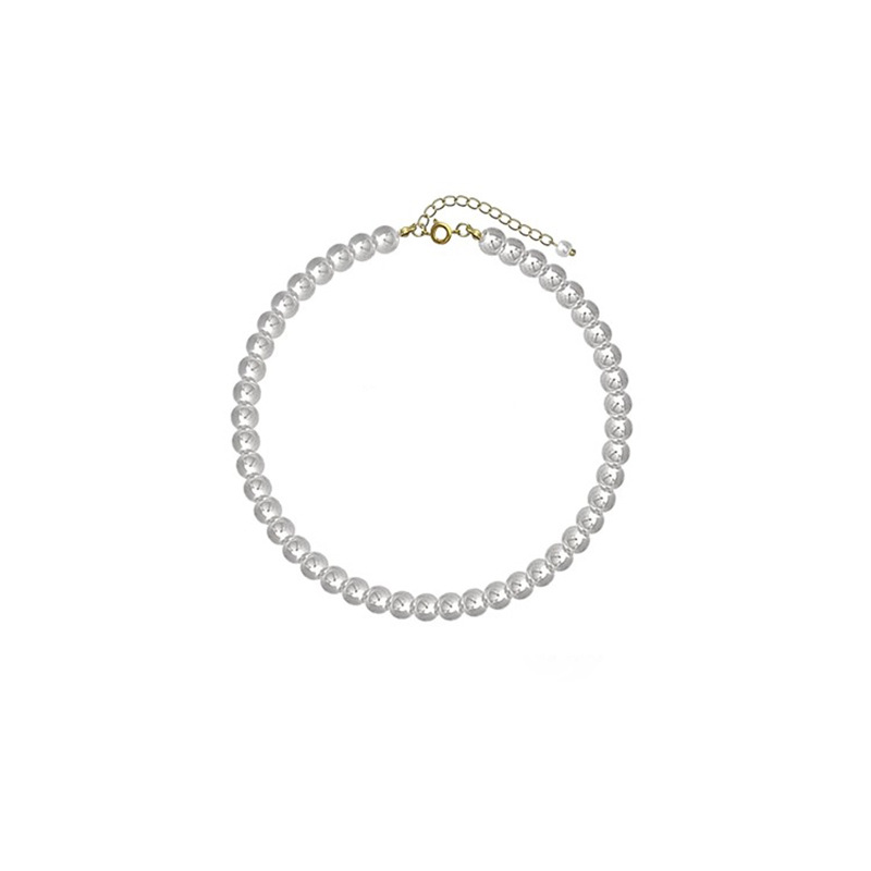 fever's pearl necklace for women, a niche, light luxury and high-end style necklace, a 2025 new collarbone chain accessory Item Picture