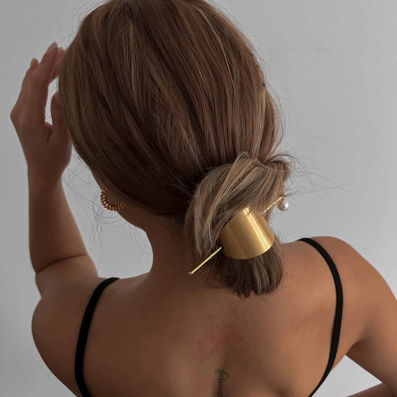 New Chinese-style high-end hair accessory Hairpin, cross-border bestseller updo headwear, new alloy pearl hairpin details Picture
