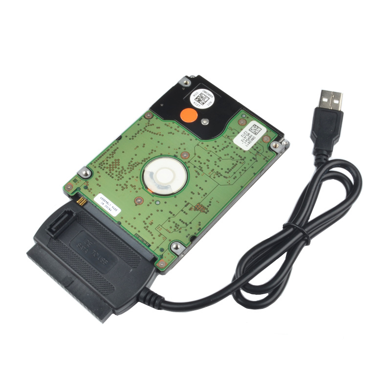 Three-in-one easy drive cable for foreign trade export, IDE/SATA to USB parallel/serial hard disk optical drive conversion cable Application Scenario