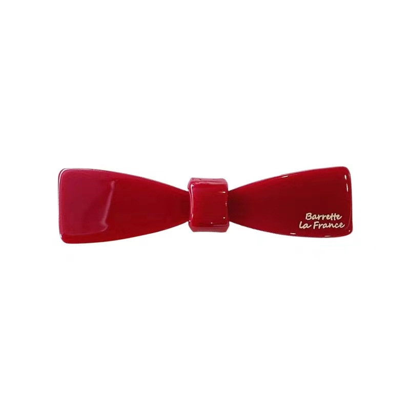 A cute retro wine-red mini bangs brim clip with a seamless hair accessory from Dongdaemun, France, South Korea Item Picture