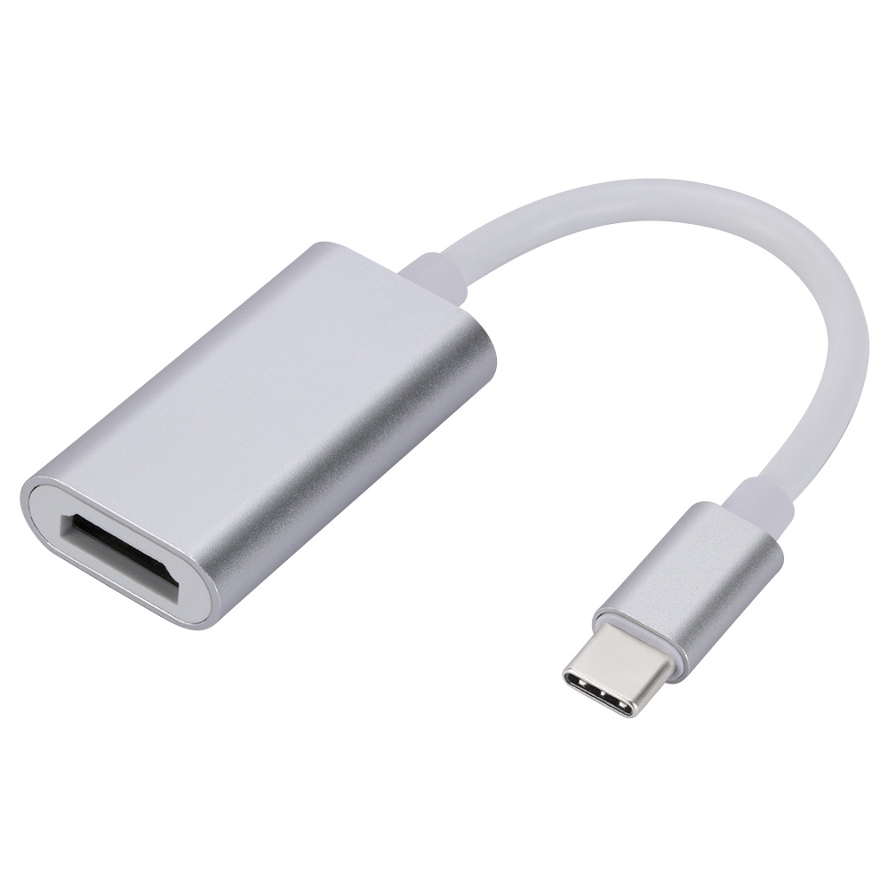 Aluminum alloy type-c to hdmi adapter cable 4K high-definition projection mobile phone and laptop to large screen converter Application Scenario
