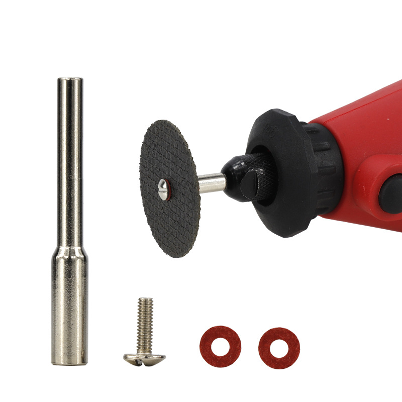 Cross-border best-selling 32mm grinding wheel accessories with mandrel, metal cutting rotary tool saw blades Item Picture