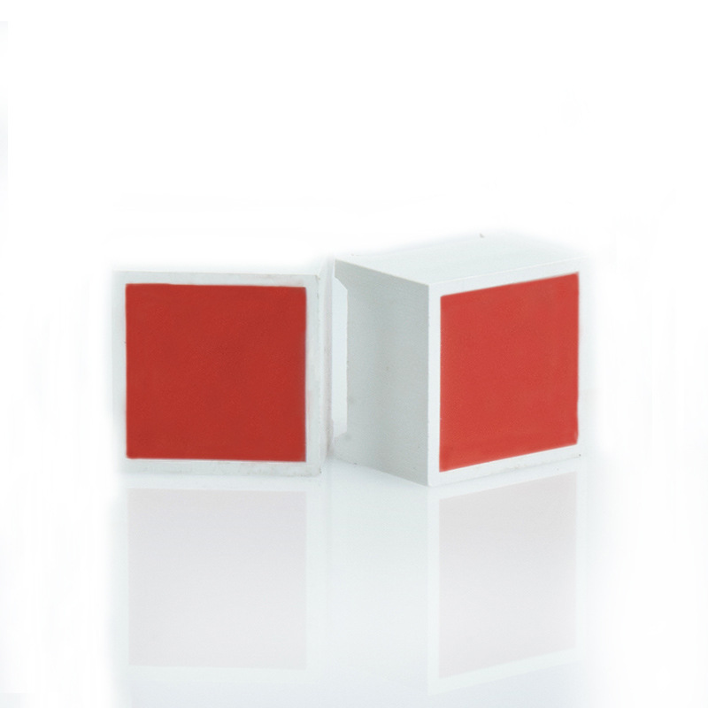 15*15 flat tube red rubber square flat tube KEM-15*15 Item Picture