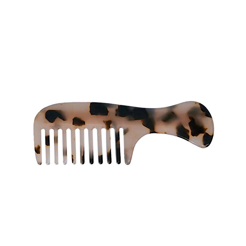 Korean acetic acid cute little comb hair clip, personalized and versatile bangs clip, girl's hair clip, side clip, straight clip headwear Item Picture