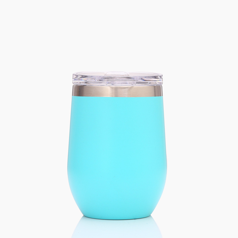 Wholesale of cross-border 304 eggshell cups, stainless steel wine insulated cups, beer vacuum U-shaped egg cups and portable water cups Specification drawing
