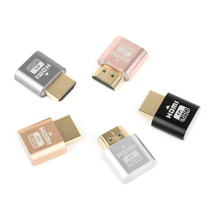 HDMI graphics card spooker, DP virtual display, DVI game studio, multi-instance remote idle, VGA dummy load