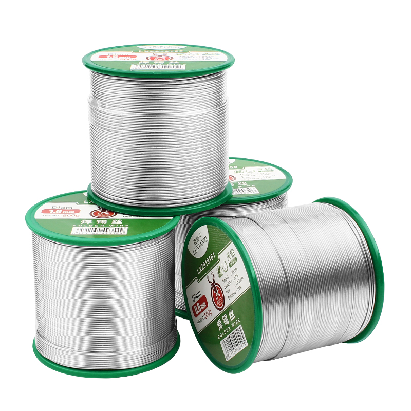 Lead-free solder wire, high-purity household no-wash soldering iron with rosin core, low-temperature solder wire Item Picture