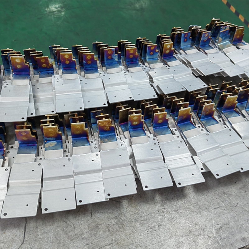 Copper-aluminum bar flexible connection aluminum-nickel CCS integrated busbar new energy lithium battery PACK polymer diffusion welding sample Specification drawing
