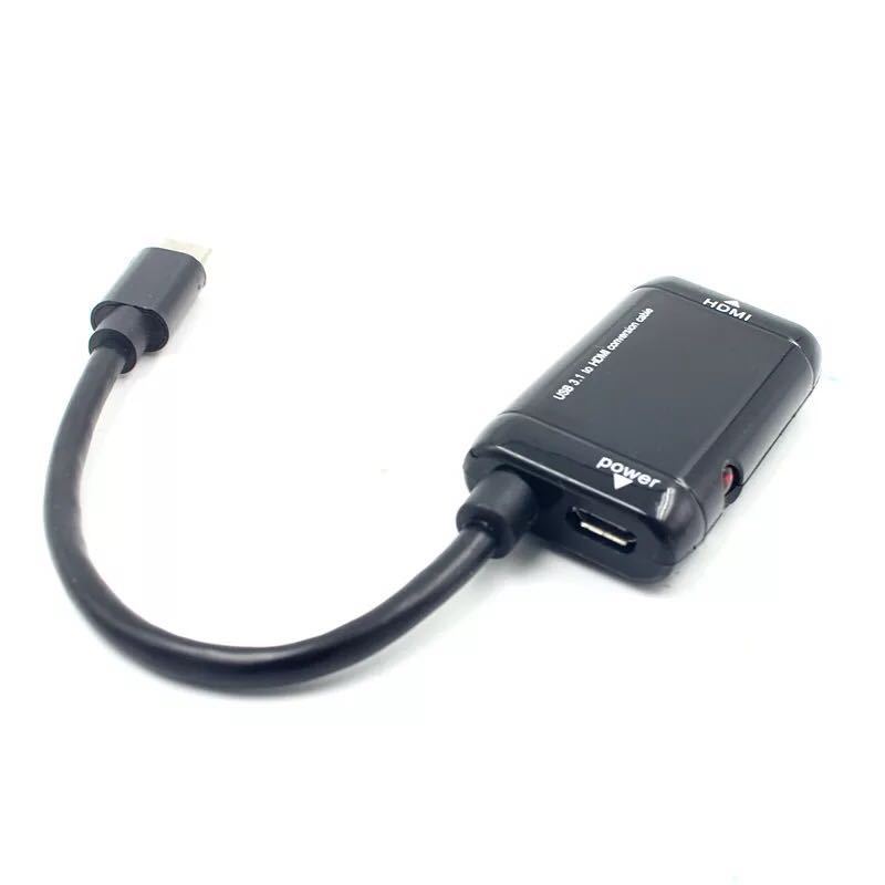 USB 3.1 type-c to hdmi High-definition Video converter Type-C to HDMI supports 1080P Application Scenario