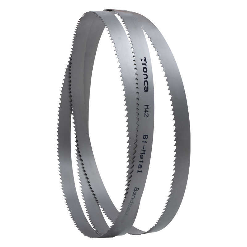 Band saw blade for bimetallic cutting of steel, stainless steel, carbon steel profiles, aluminum, magnesium, copper tubes, materials and bars. 3505 machine saw blade Item Picture