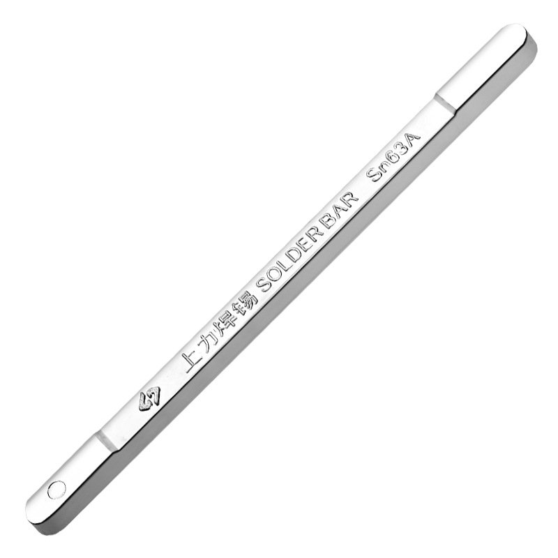 High-purity solder bar with a force of 63A, low-melting-point Yunnan tin block and tin rod, household electrician, environmentally friendly dip soldering, 500g per piece Item Picture