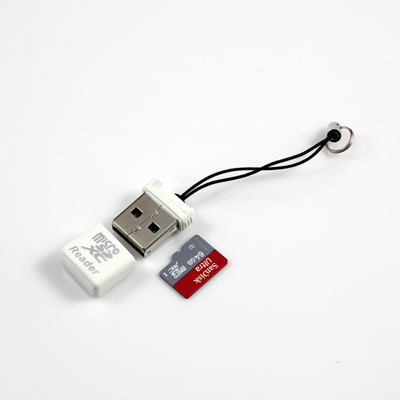 Ultra-mini card reader, tf mobile phone memory card, portable card reader, usb2.0 high-speed card reader, car card reader details Picture