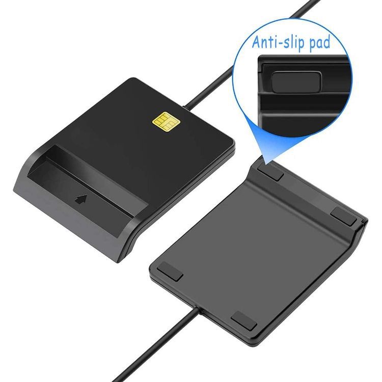 Cross-border exclusive USB2.0 smart card reader, bank ATM tax filing USB smart card reader, ID card reader and writer details Picture