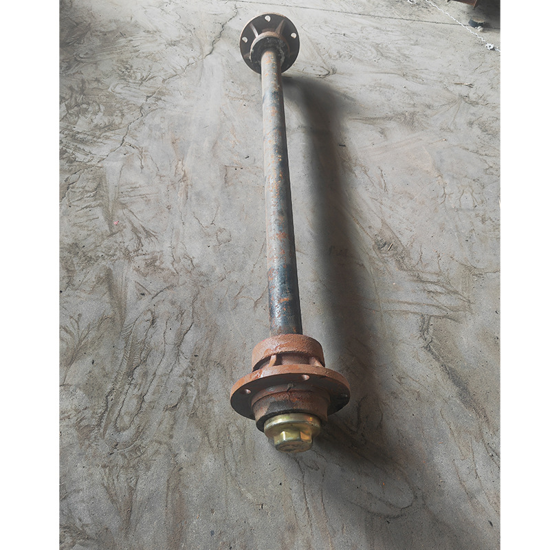 The axle diameter of the carriage is 50. Two through axle heads are equipped with 6207/6208 bearings Specification drawing