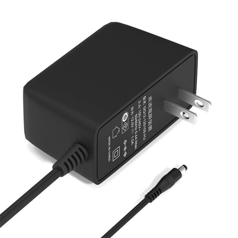 12v1a Japanese standard power adapter, Japanese PSE certified Level 6 energy efficiency 12V1A switching power adapter Item Picture