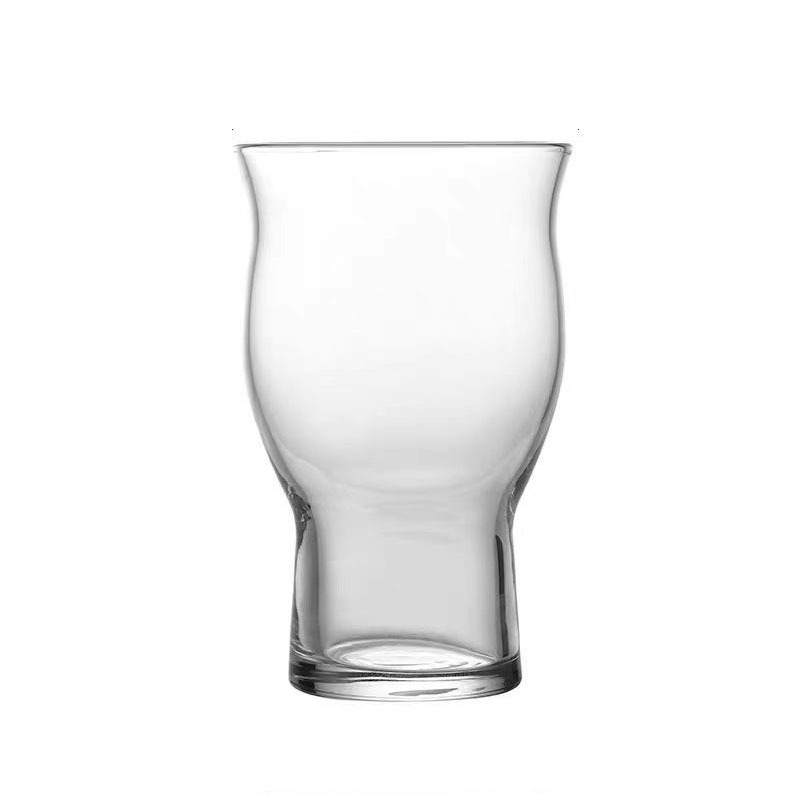 Reverse mouth craft beer mug, large-capacity glass cup, home internet-famous creative bar wheat draft beer cup, commercial Item Picture