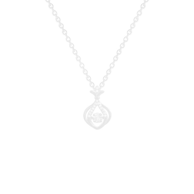 The 2024 new "Devoted Love Heart" necklace is a light luxury gift accessory with a sense of design. It's a heart-beating pendant for lovers Item Picture
