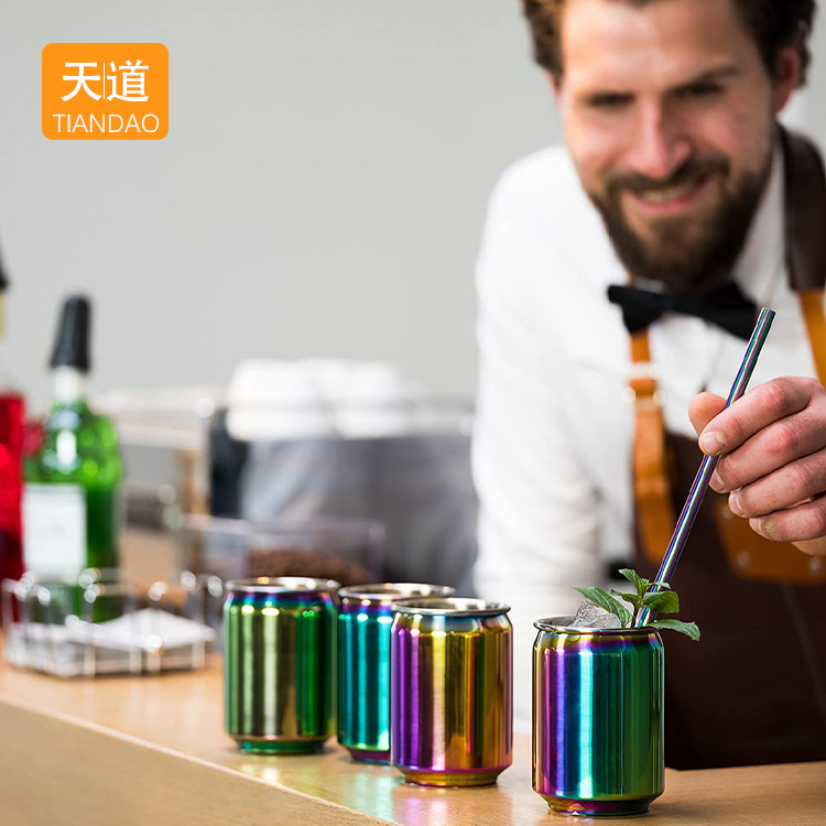 New hammer-point cans, beer mugs, creative stainless steel cans, cola bottles and wine glasses are available in stock from the manufacturer Application Scenario