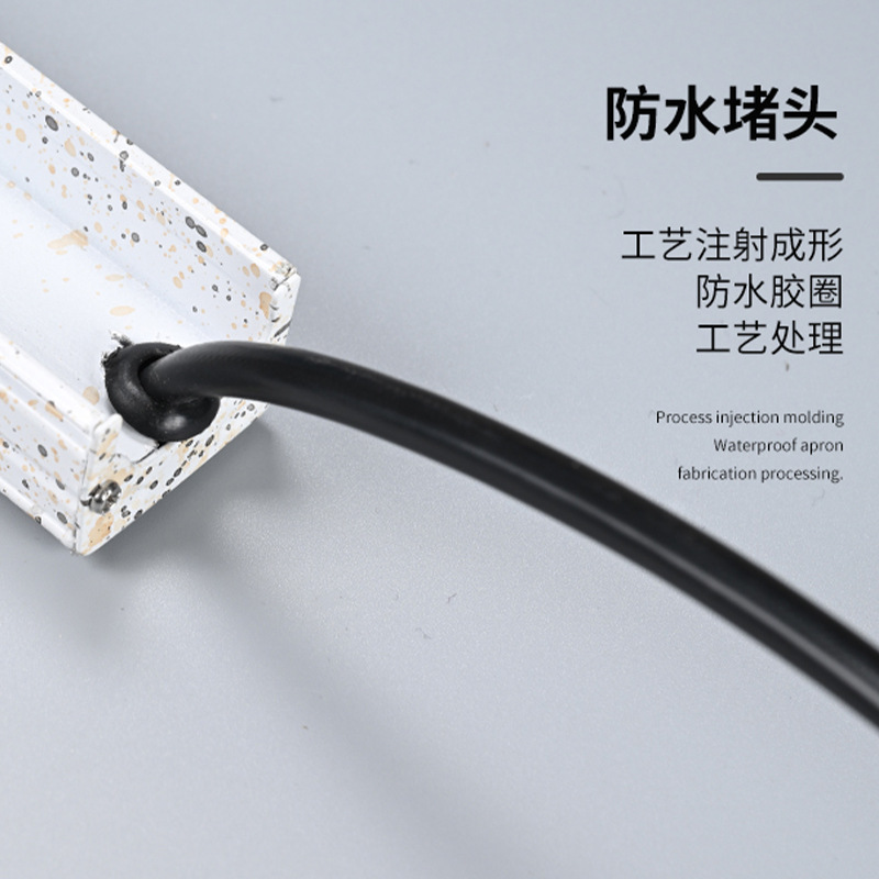 LED strip lights, outdoor strip lights, waterproof strip lights, marble appearance, 24V warm light, 15WLED wall washing lights Application Scenario