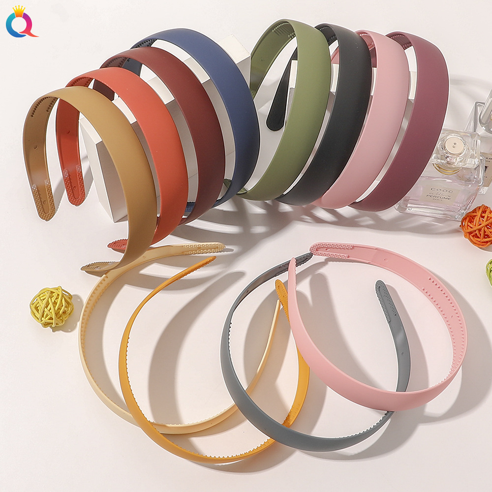 Qiyue Korean-style simple hairband, candy-colored, super ethereal and sweet hairpin, feminine charm, Internet celebrity headband, hair tie, hair accessory full figure