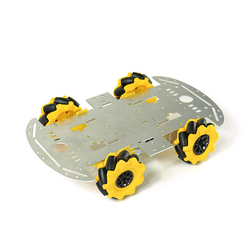 Electric Racing car kit, McNamm wheel, four-wheel robot, acrylic base plate, 2-wheel 4-track car Application Scenario