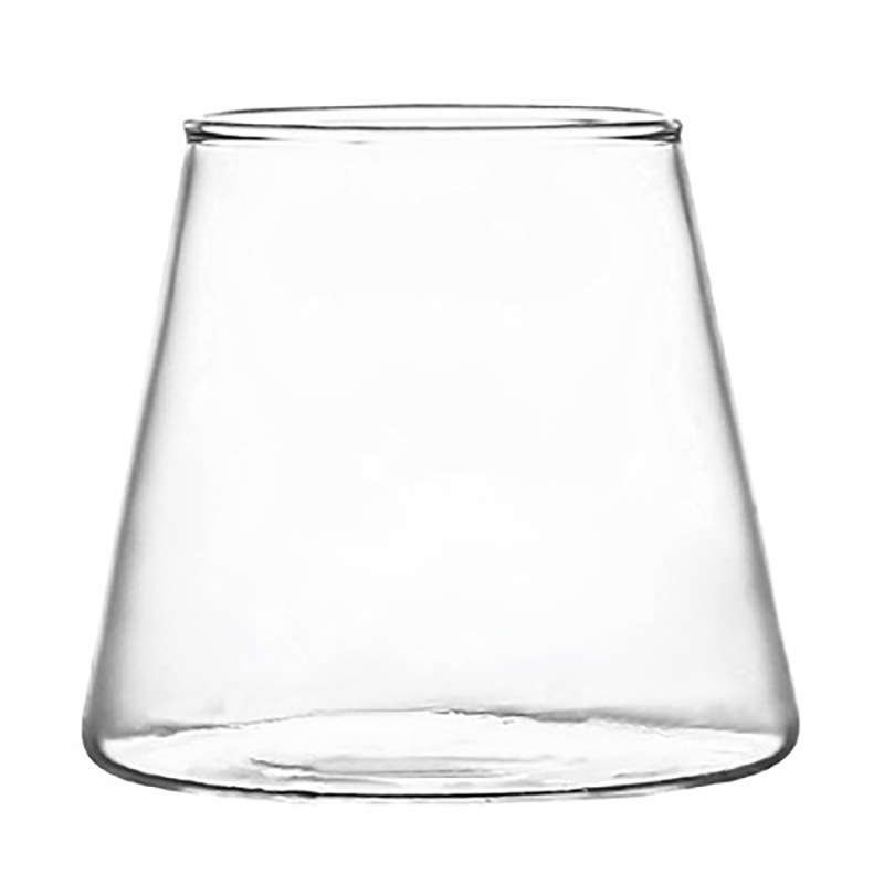 Transparent glass cups for drinking, cross-border best-selling high borosilicate heat-resistant water cups, beverage juice cups, milk cups Item Picture