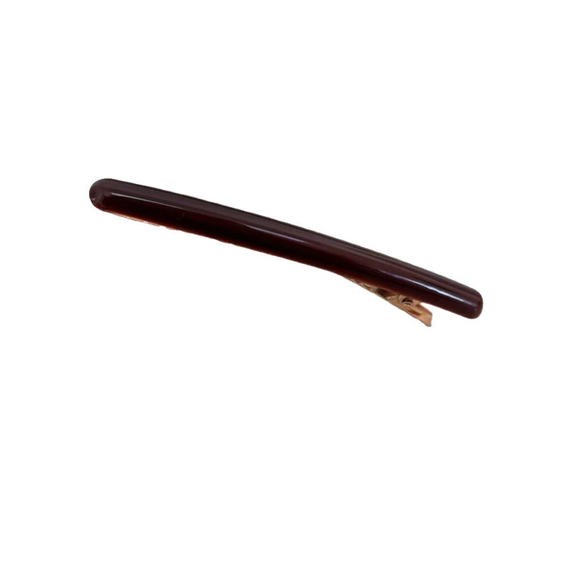 Acetic acid duckbeak clips for women, side bangs clips for haircuts, hair clips for breaking hair, hair straightening clips, straight clips, hair clips, new headwear Item Picture