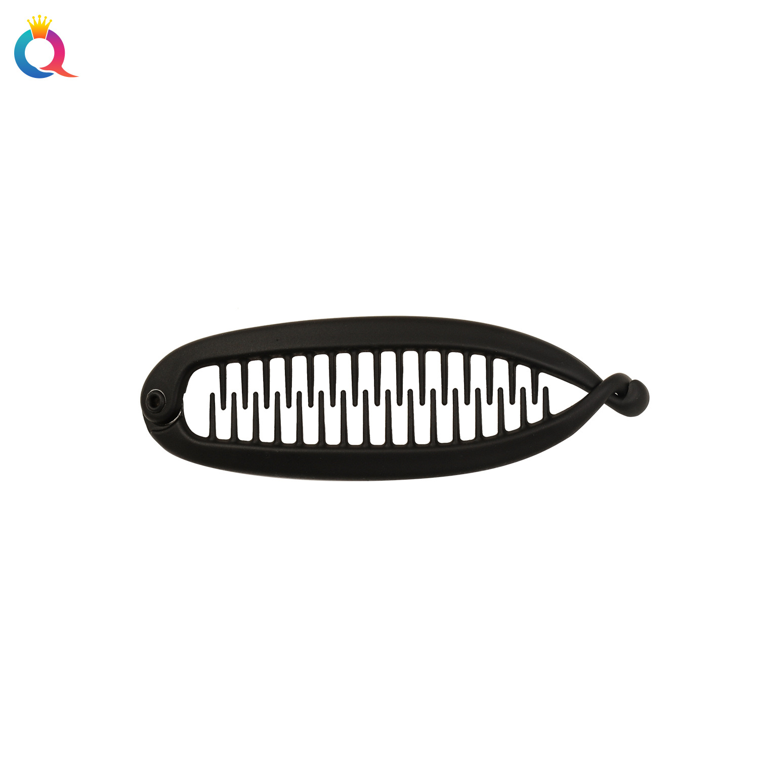 Qiyue Cross-border Bestsellers: Banana and fish clips, hairpin, fashionable comb, lazy person's hair comb, simple and fashionable hair accessories wholesale Item Picture