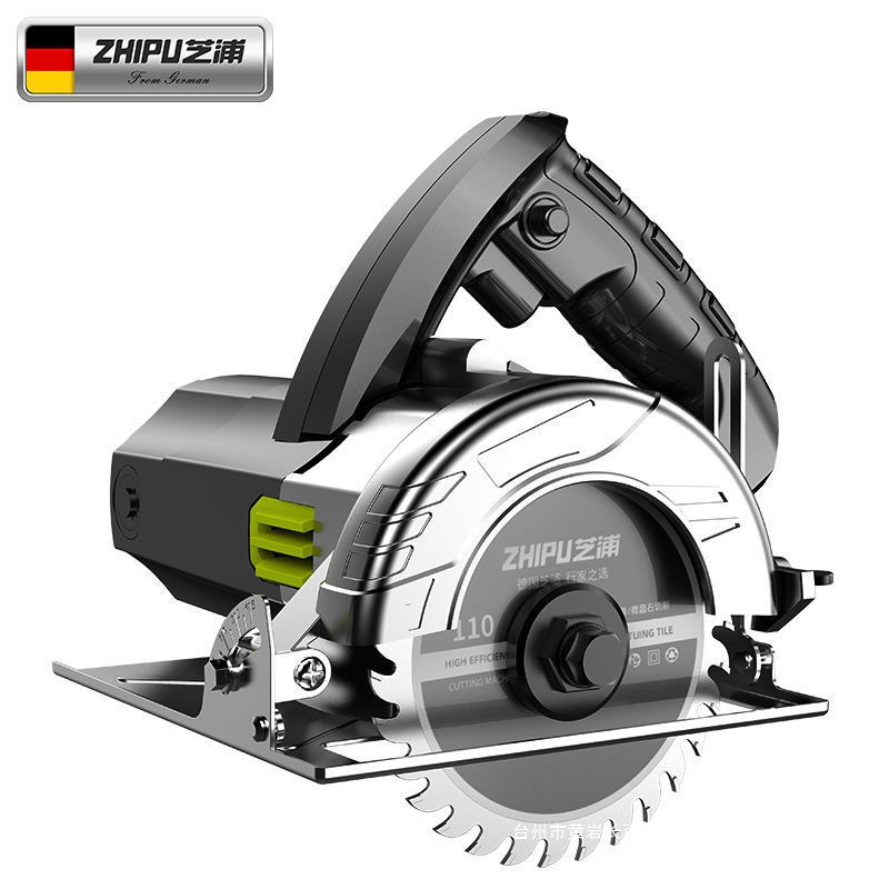 German Zhipu cutting machine, a high-power multi-functional portable electric saw for cutting tiles, stones, metals and marble Application Scenario