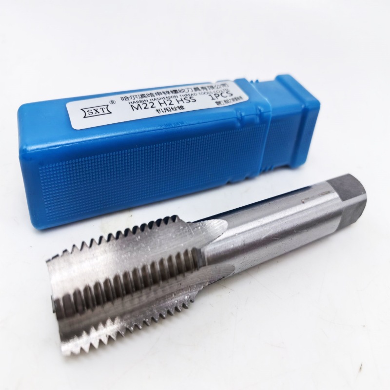 SXT Harbin machine tap W6542 high-speed steel straight groove tap M1, M3, M6, M8, M12, M14, M18, M20, M24 Application Scenario