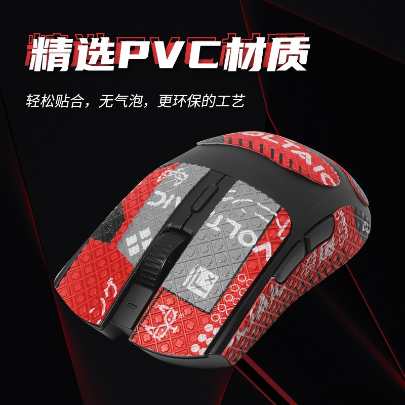 Suitable for Razer Viper V3 Extreme Edition Mouse anti-slip stickers, Teflon foot stickers, V3 Pro Professional Edition stickers Specification drawing