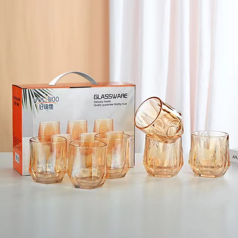 Business gift sets, hexagonal cups, small gift boxes, opening event gifts, in-store gifts, jewelry store gifts full figure