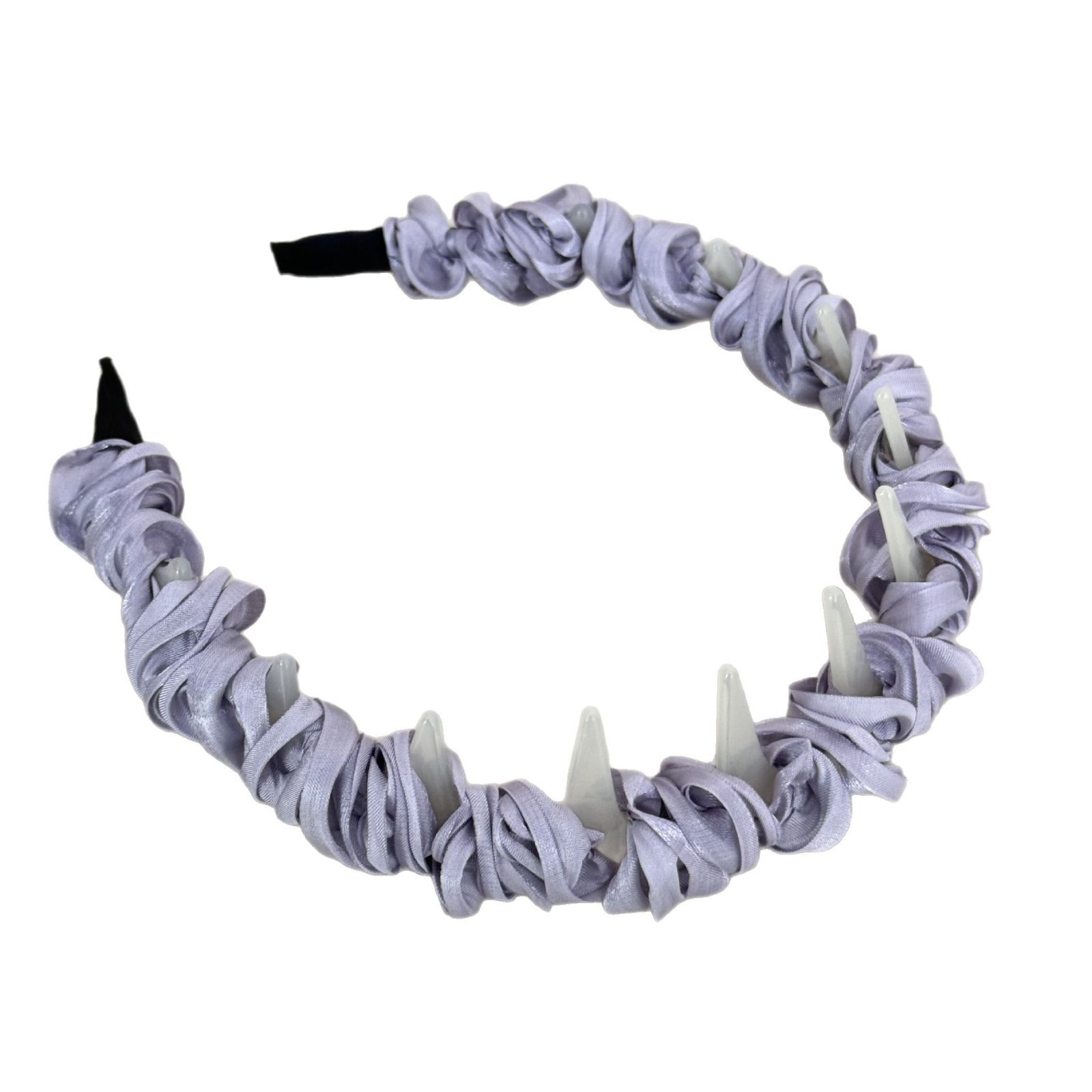 The super fairy-like and versatile satin pleated hairband, the sweet and elegant Japanese and Korean hairpin, the headband for going out, and the forest-style Internet celebrity hair accessory for washing the face Item Picture