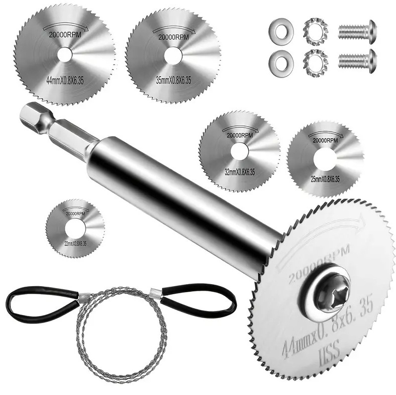 Extended hexagonal handle high-speed steel saw blade connection rod handle cutting plastic PVC pipe small space cutting blade undefined