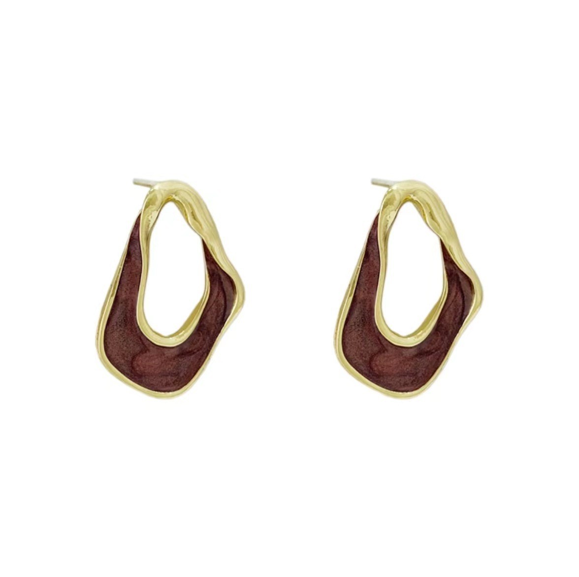【1-2 yuan Earrings 】ins Korean version light Luxury high-end versatile stud earrings 2025 New style Personalized, fashionable and elegant earrings Item Picture