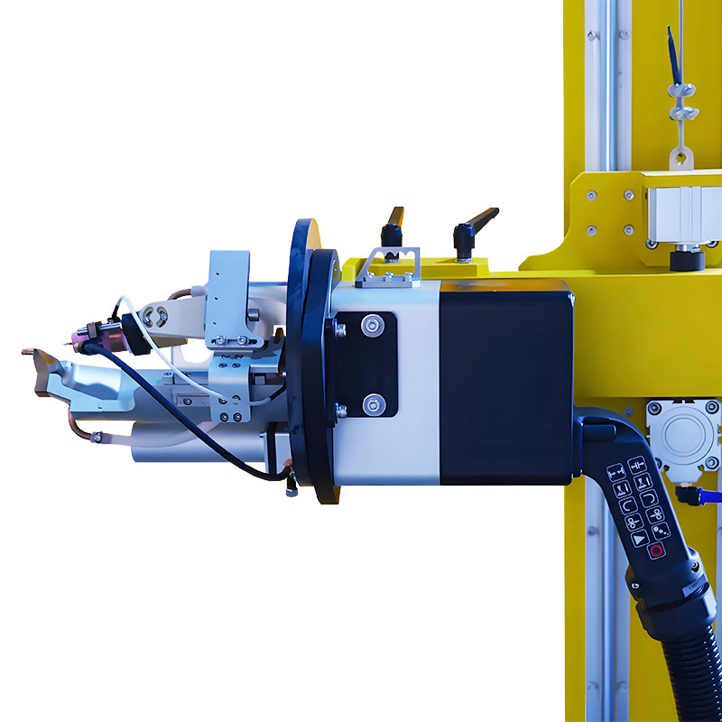Small tube sheet automatic welding machine, tube leveling, tube extension circumferential seam welding, honeycomb welding machine MWP-65C details Picture