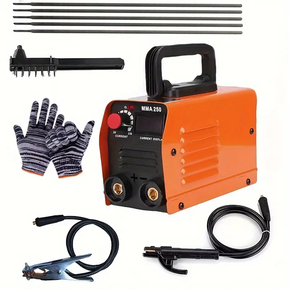 Cross-border best-selling manual welding, portable manual welding, MMA-250 Specification drawing
