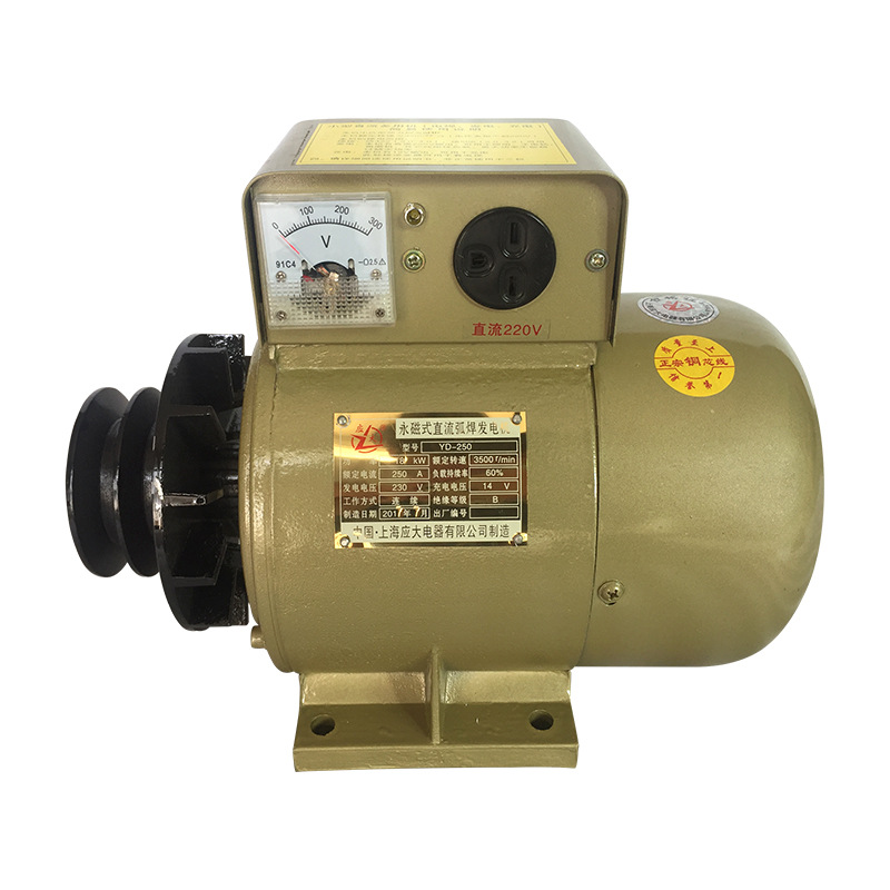Small multi-functional all-copper permanent magnet DC generator arc welding and electric welding machine, outdoor power generation and electric welding dual-purpose integrated machine undefined