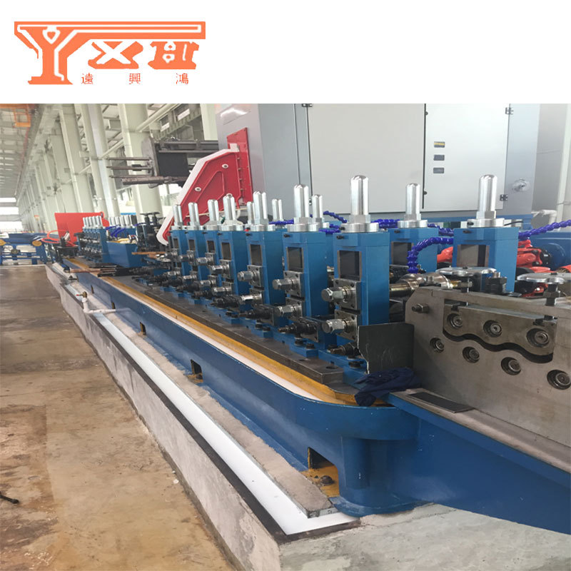 Galvanized square pipe forming equipment, galvanized square pipe machine, steel pipe production machinery, on-site manufacturer, fully automatic Specification drawing