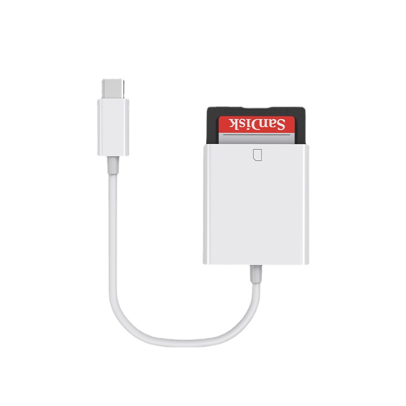 type-c to sd camera card, mobile phone-specific otg card reader, tf memory card high-speed adapter cable, factory direct sales Item Picture