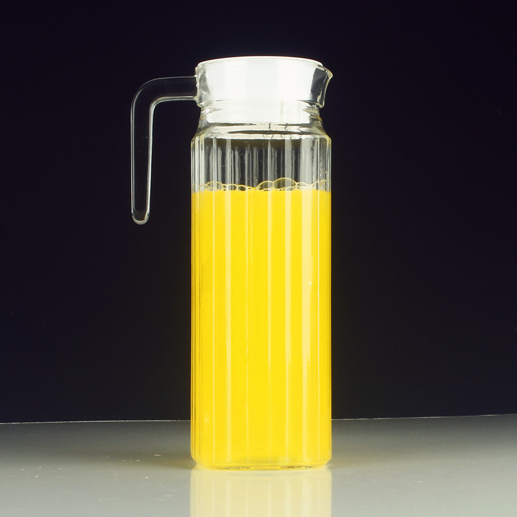 Low-price wholesale of glass cold water kettles, beverage kettles, strip kettles and diamond cold water kettles Specification drawing