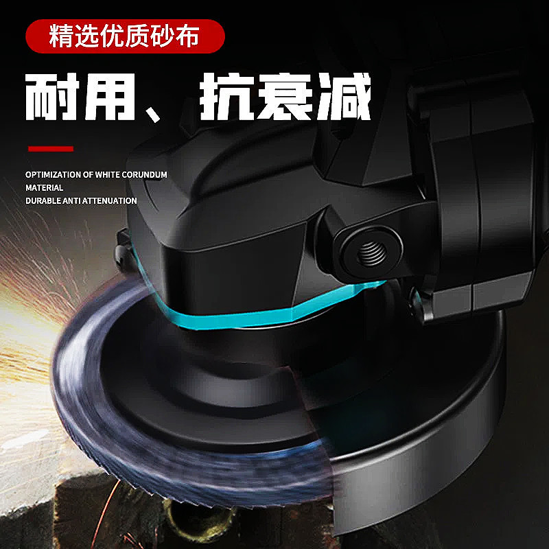Hundred-blade sandpaper wheel Angle grinder, Angle grinding disc, woodworking polishing disc, metal polishing disc, stainless steel wood grinding disc Specification drawing