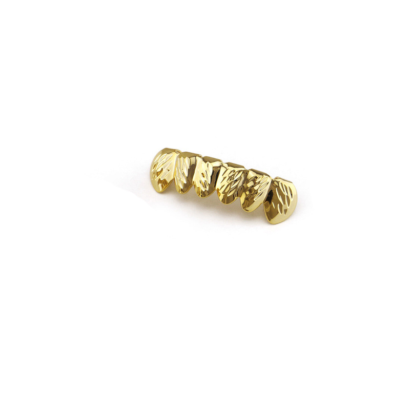 The new best-selling HIPHOP Hiphop gold teeth cover, with large gold teeth and two-color gold teeth, is supplied by the HiPHOp manufacturer Specification drawing