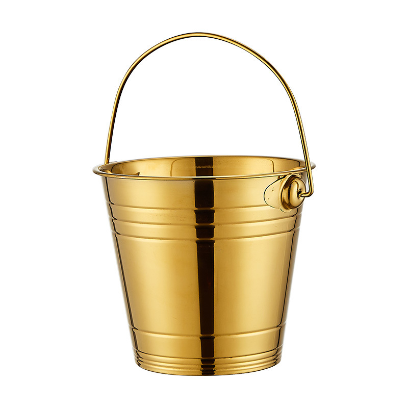 ktv304 stainless steel ice bucket, sake and beer bucket, hotel, popular household ice bucket, snack bucket, commercial Item Picture